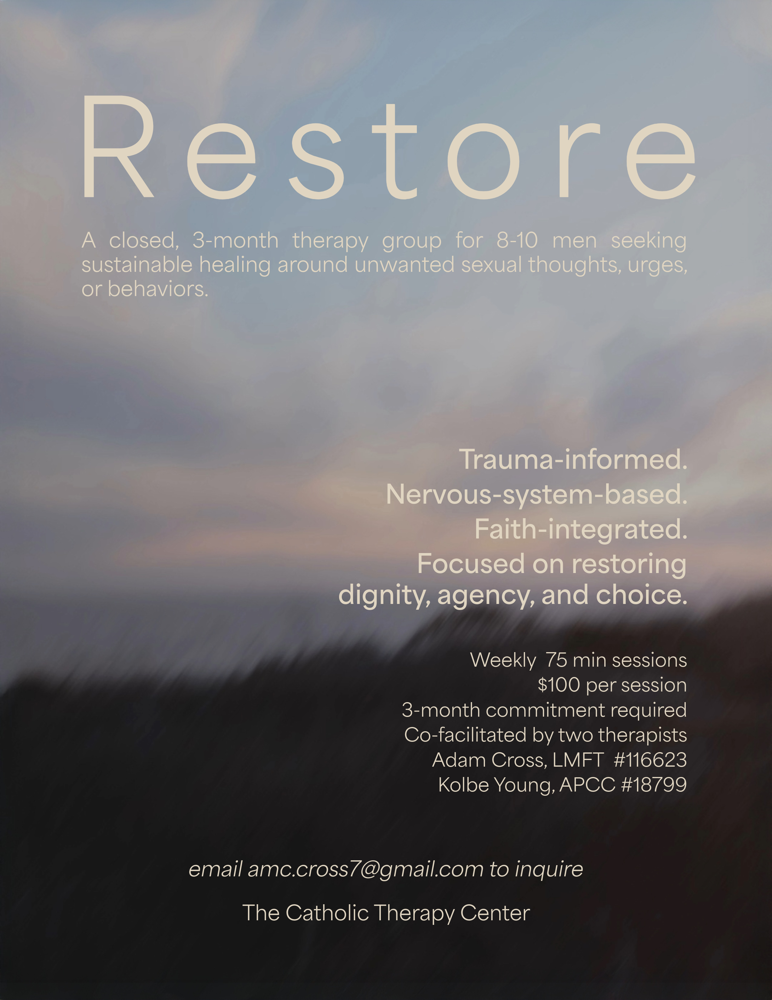 Therapy Groups – Adam Cross LMFT